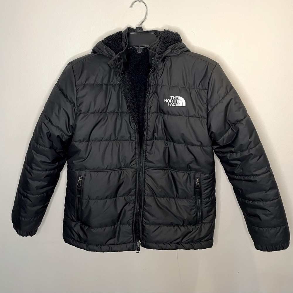 North face boys winter jacket size large
